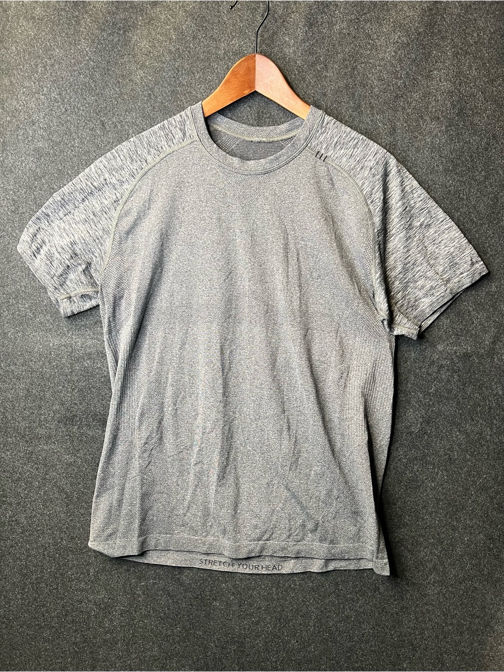 Lululemon Metal Vent Tech Shirt Mens Size M Gray Performancewear Athleisure